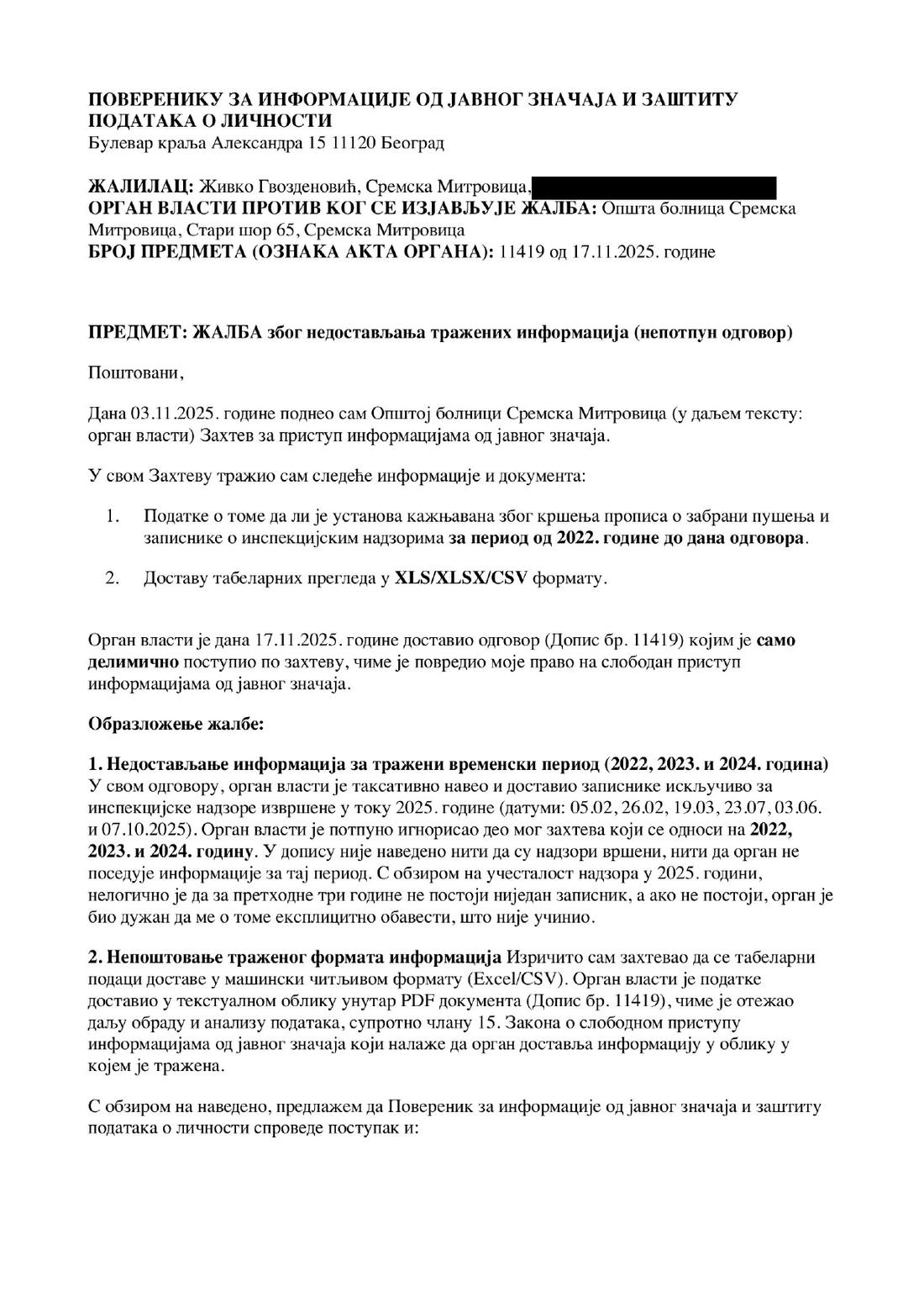 Strana 1 dokumenta D19